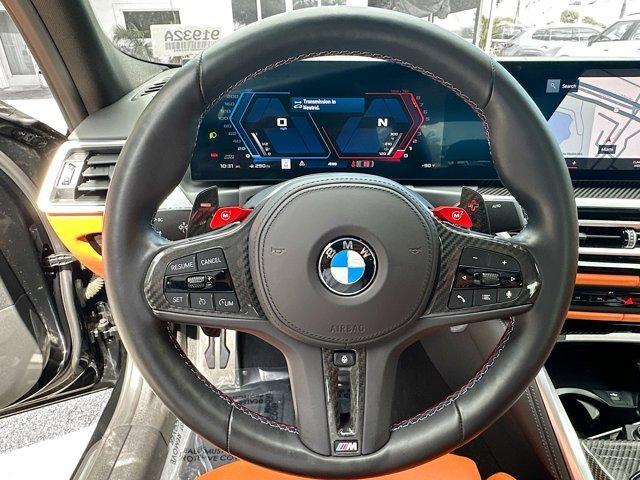 used 2024 BMW M3 car, priced at $92,500
