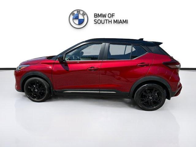 used 2022 Nissan Kicks car, priced at $18,500