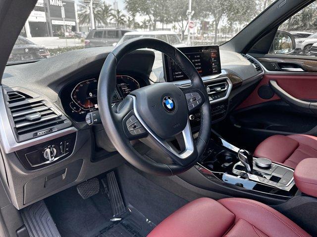 used 2022 BMW X3 car, priced at $34,000