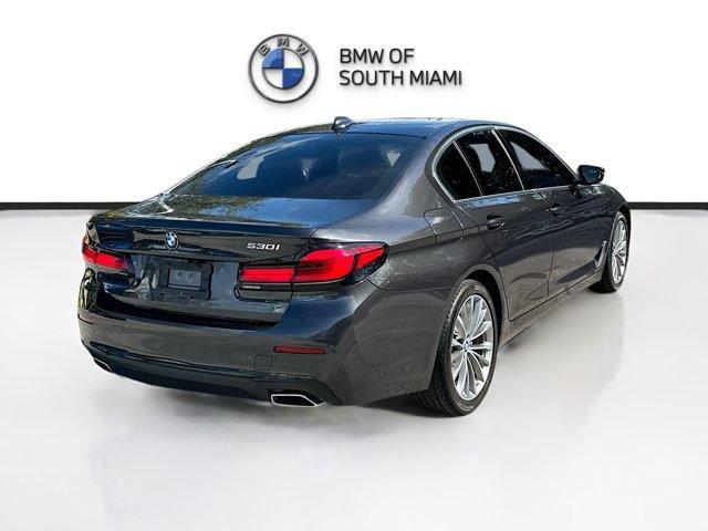 used 2022 BMW 530 car, priced at $35,500