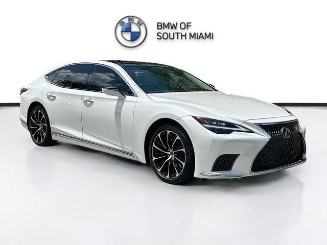 used 2022 Lexus LS 500 car, priced at $57,000