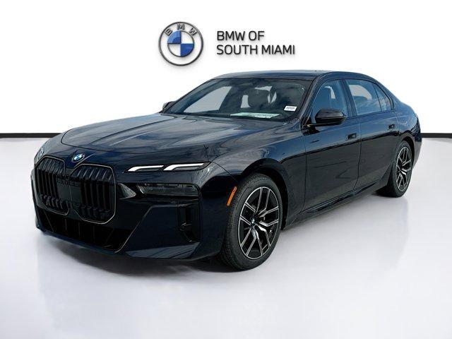 new 2025 BMW 740 car, priced at $92,642