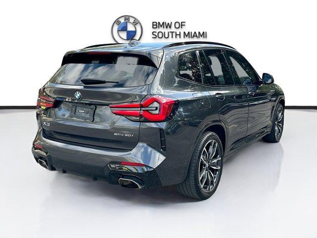 used 2022 BMW X3 car, priced at $33,500