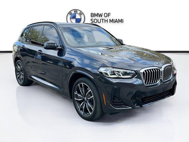 used 2022 BMW X3 car, priced at $33,500