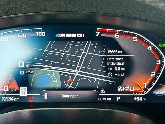 used 2023 BMW M550 car, priced at $67,500