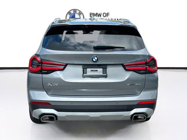 used 2024 BMW X3 car, priced at $43,500
