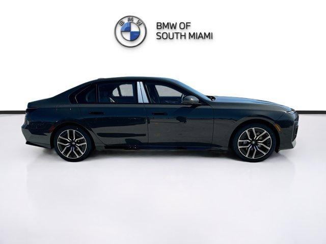 new 2025 BMW 740 car, priced at $95,210