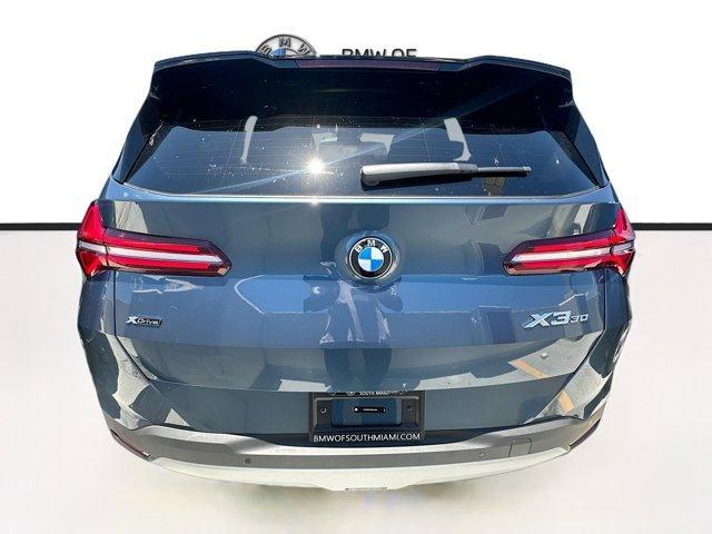 new 2025 BMW X3 car, priced at $53,175