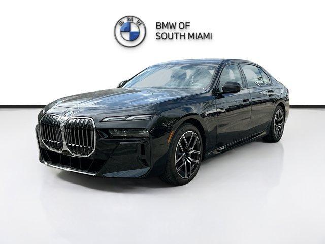 new 2025 BMW 740 car, priced at $94,014