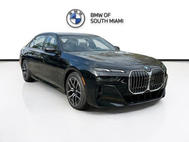 new 2025 BMW 740 car, priced at $94,014