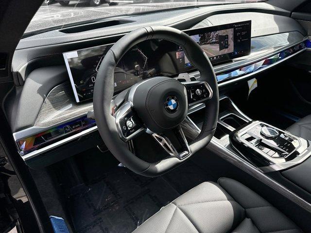 new 2025 BMW 740 car, priced at $94,014