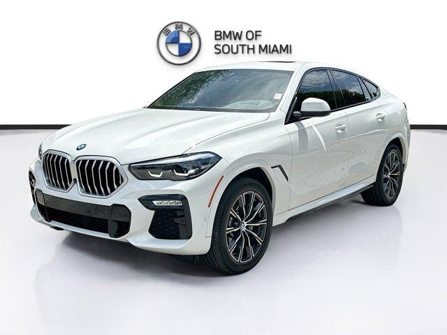 used 2021 BMW X6 car, priced at $50,000