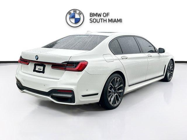 used 2022 BMW 740 car, priced at $44,000