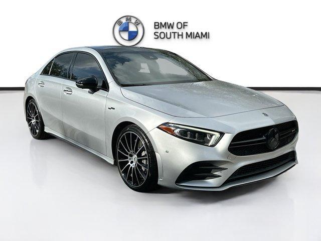 used 2021 Mercedes-Benz AMG A 35 car, priced at $32,000