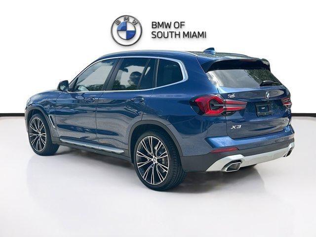 used 2022 BMW X3 car, priced at $35,500