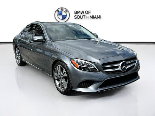 used 2019 Mercedes-Benz C-Class car, priced at $19,000