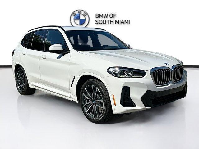 used 2022 BMW X3 car, priced at $34,250