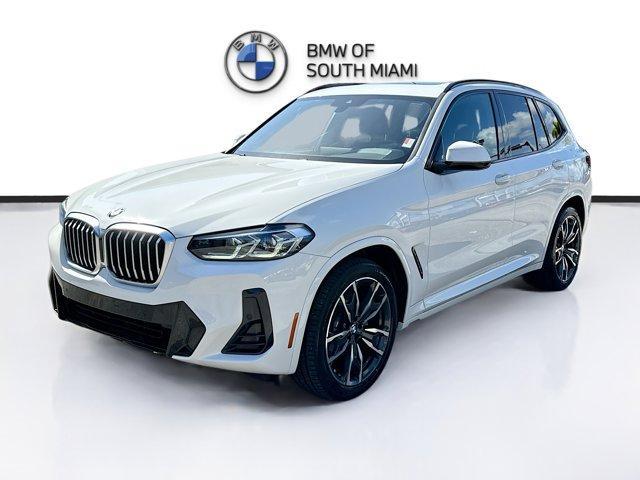 used 2022 BMW X3 car, priced at $34,250