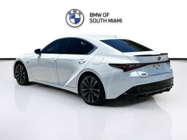 used 2021 Lexus IS 350 car, priced at $32,500