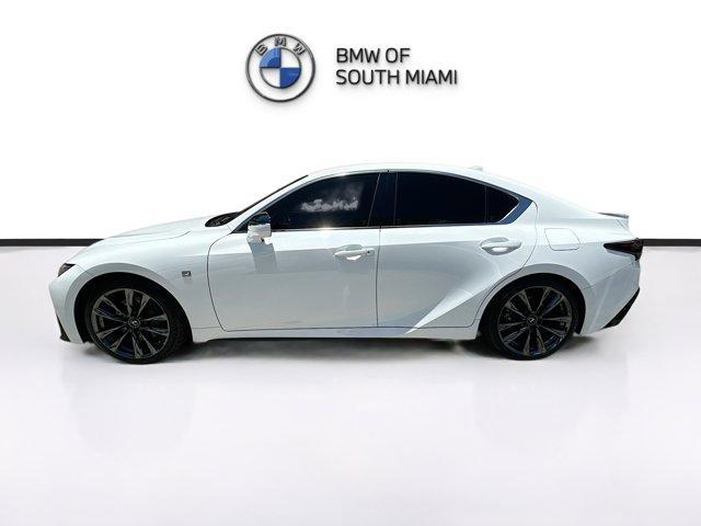used 2021 Lexus IS 350 car, priced at $32,500