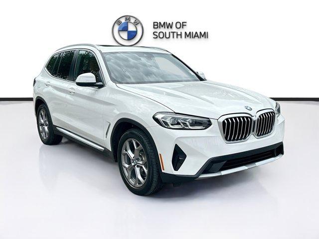 used 2022 BMW X3 car, priced at $34,500