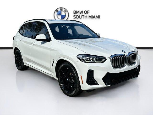 used 2022 BMW X3 car, priced at $32,500