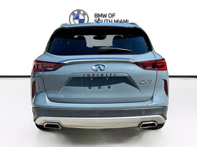 used 2022 INFINITI QX50 car, priced at $24,500