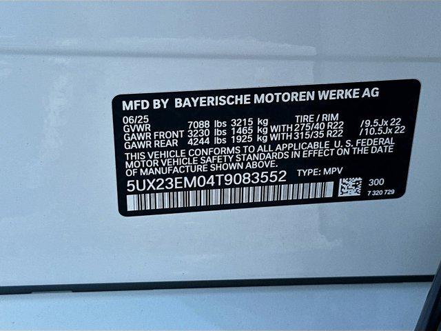 new 2026 BMW X7 car