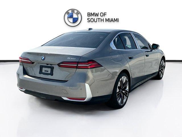 new 2025 BMW 530 car, priced at $61,598