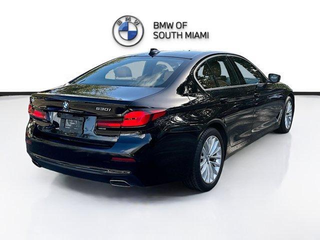 used 2022 BMW 530 car, priced at $35,000