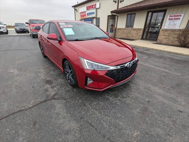 used 2019 Hyundai Elantra car, priced at $16,987