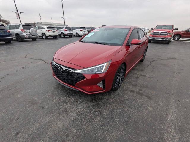 used 2019 Hyundai Elantra car, priced at $16,987