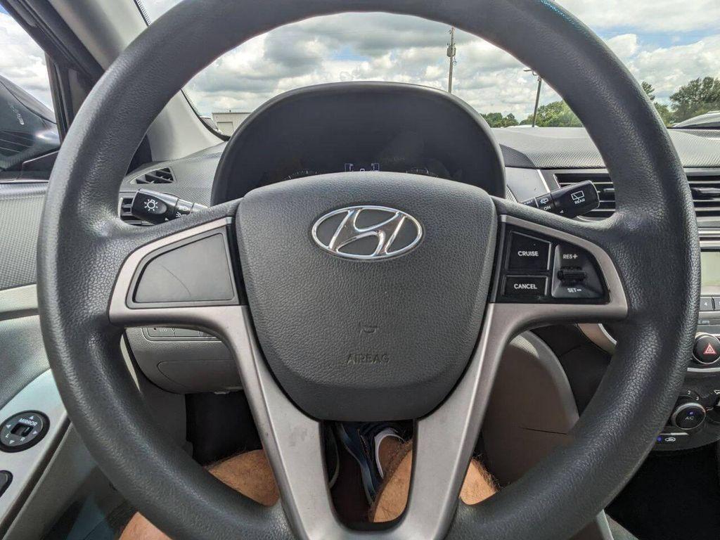 used 2017 Hyundai Accent car, priced at $7,987