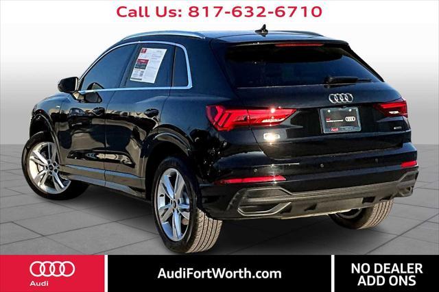 used 2024 Audi Q3 car, priced at $37,497