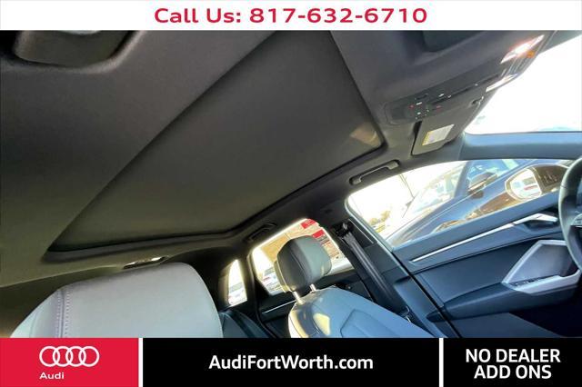 used 2024 Audi Q3 car, priced at $37,497