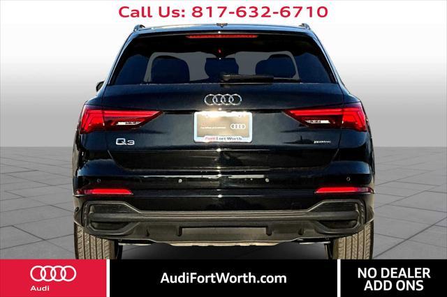 used 2024 Audi Q3 car, priced at $37,497