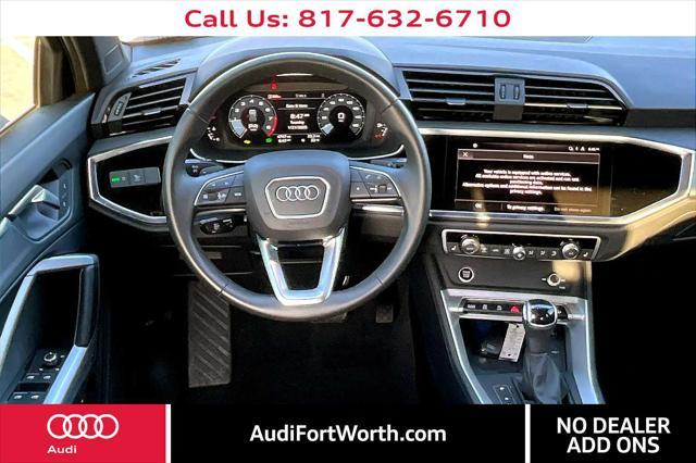 used 2024 Audi Q3 car, priced at $37,497