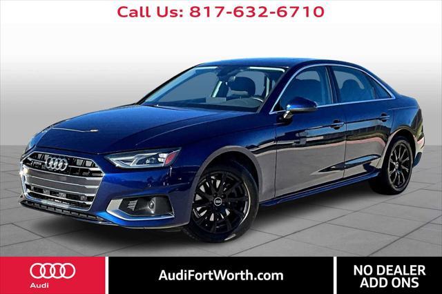 used 2021 Audi A4 car, priced at $25,700