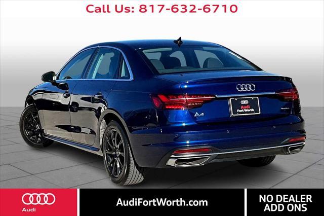 used 2021 Audi A4 car, priced at $25,700