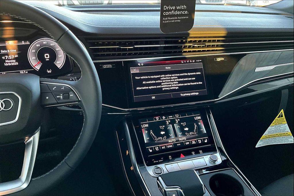 new 2025 Audi Q8 car, priced at $83,365