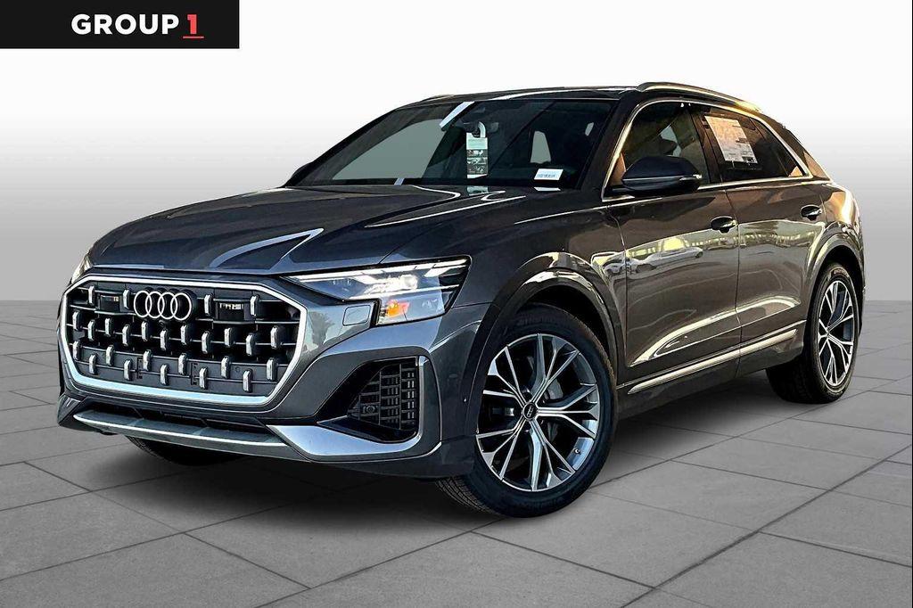 new 2025 Audi Q8 car, priced at $75,028