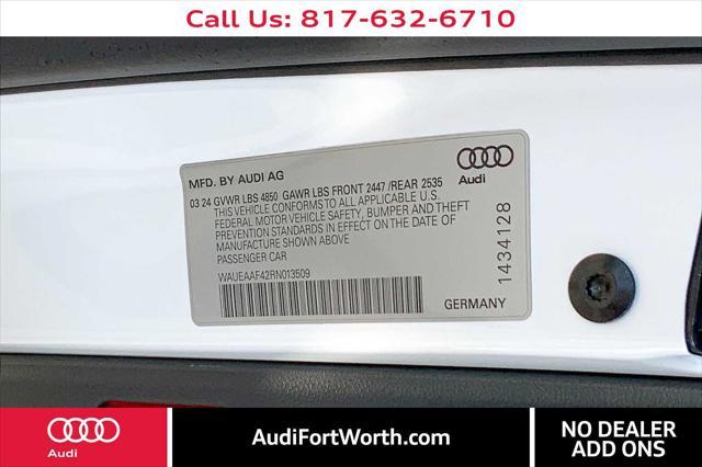 new 2024 Audi A4 car