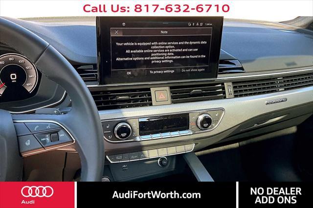 used 2024 Audi A4 car, priced at $39,000