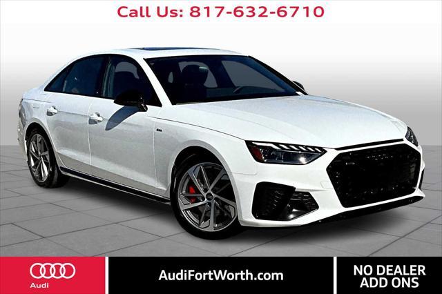 used 2024 Audi A4 car, priced at $39,000