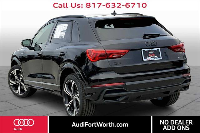 new 2024 Audi Q3 car, priced at $48,175