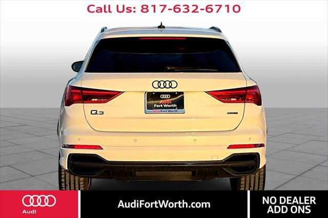 used 2024 Audi Q3 car, priced at $37,497