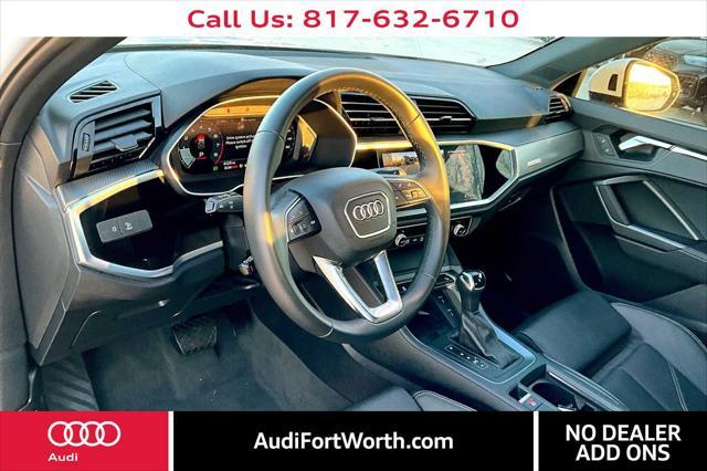 used 2024 Audi Q3 car, priced at $37,497