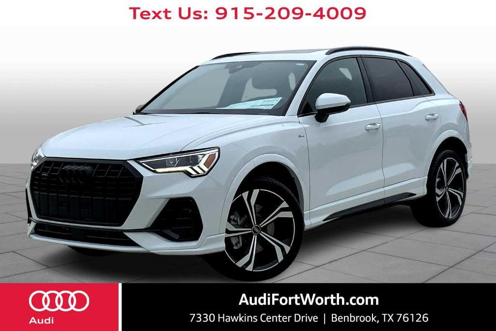 new 2024 Audi Q3 car, priced at $47,925