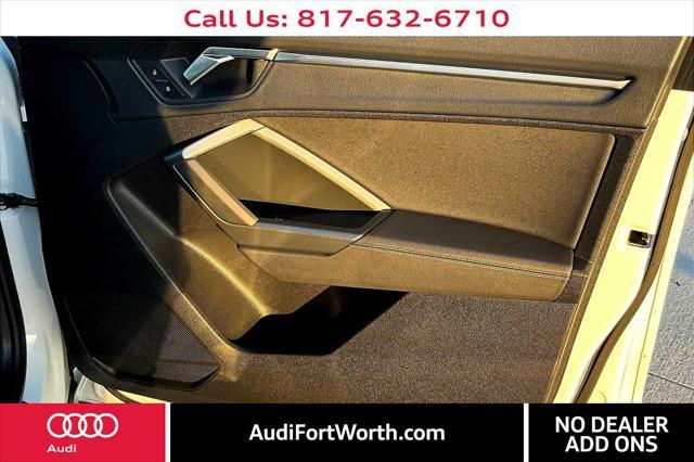 used 2024 Audi Q3 car, priced at $37,497