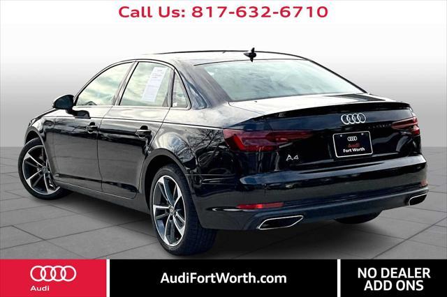 used 2019 Audi A4 car, priced at $20,000